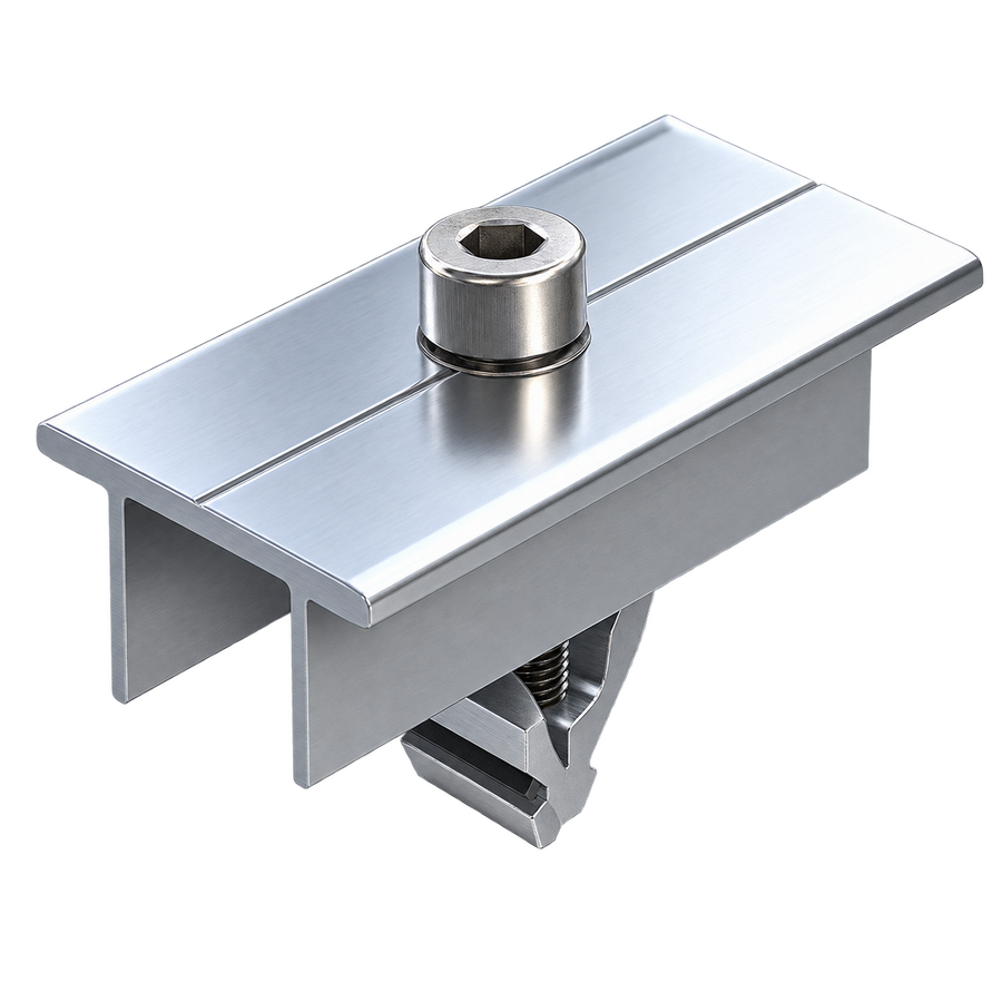 LAUXX Energy Mon-Fla-S4 Flachdach-Montagesystem | Set für 4 PV-Module