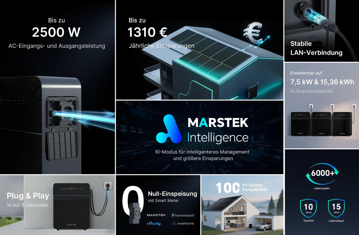 Intelligentes Energiemanagement und Einsparpotenzial